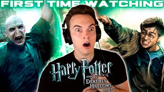 IN SHOCK HARRY POTTER and the DEATHLY HALLOWS part 2 REACTION  First Time Watching  Review [upl. by Rick]