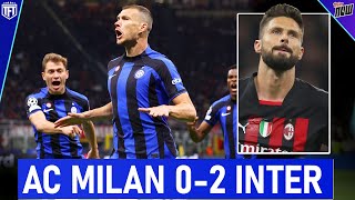 Inter DOMINATE Milan AC Milan 02 Inter Milano Highlights [upl. by Suhploda]