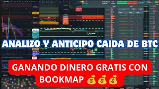 Analisis Bitcoin y Criptos BOOKMAP 🔝 [upl. by Kramnhoj]