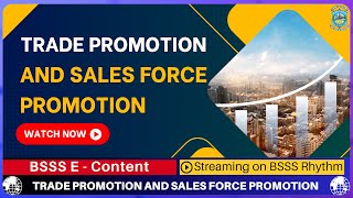 Trade Promotion and Sales Force Promotion [upl. by Goines458]