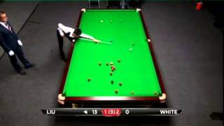 Liu Chuang  Jimmy White Full Match Snooker Shanghai Masters Qualifiers 2013  Round 3 [upl. by Yahs406]