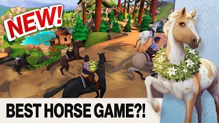 Playing Wildshade BRAND NEW HORSE GAME 🏇 [upl. by Yleik]