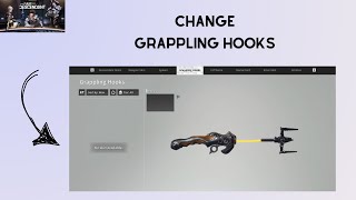 How to Change Grappling Hooks in The First Descendant [upl. by Akilak]