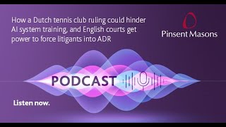 Dutch tennis club ruling may hinder AI training English courts can now force litigants into ADR [upl. by Lhadnek]