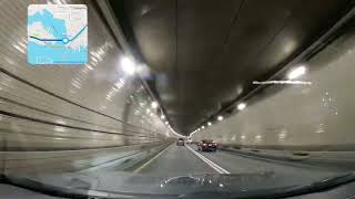 Driving thru Fort McHenry Tunnel [upl. by Otrebron590]