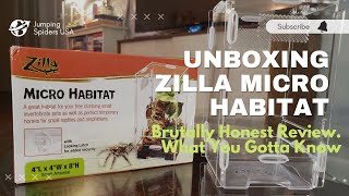 Unboxing Zilla Micro Habitat  Brutally Honest Review Heres What You GOTTA Know [upl. by Va]