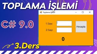 Uygulamalarla C  3Ders Toplama İşlemi [upl. by Eseenaj]