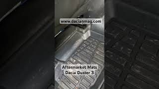 Dacia Duster 3 Aftermarket Rubber Mats  dacianmagcom duster2024 [upl. by Nahoj304]