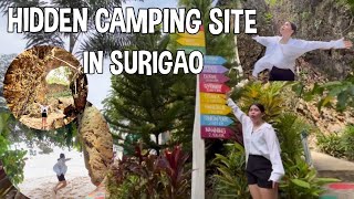 HIDDEN BEACH AND CAMPING SITE  in SURIGAO [upl. by Arnoldo219]