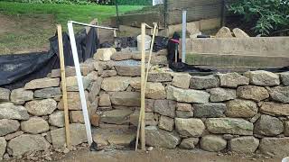 Dry Stack Stone Stairs [upl. by Macdonald268]