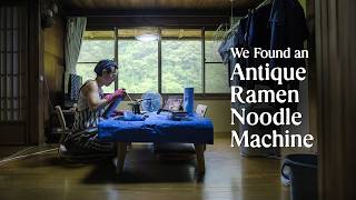 We Bought amp Restored an Antique Ramen Machine  Antique Shopping in Japan [upl. by Ansela429]