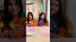 LED Wood DIY Table Decor 🎃🕸️halloween shorts explore viral painting kids project fun asmr [upl. by Ekrub479]