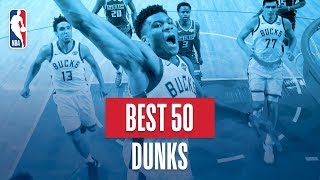 NBAs Best 50 Dunks  201819 NBA Regular Season [upl. by Orlov438]