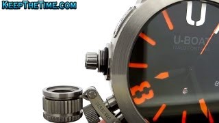 Huge UBoat U1001 Limited Edition Watch HD Video Review [upl. by Bowden]