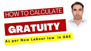 How to calculate gratuity in UAE as per new labour lawUAEgratuity [upl. by Yniar]