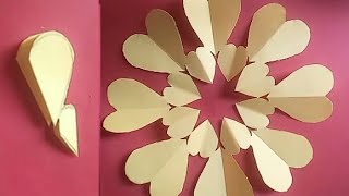 Paper Cutting Snowflake For Christmas  DIY Paper Christmas Decorations Easy PaperWaiza art craft [upl. by Ahsaenat]