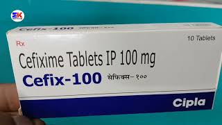 Cefix 100Mg Tablets  Cefixime Tablets  Cefix 100 Tablets Uses Benefits Dosage review in Hindi [upl. by Morel]