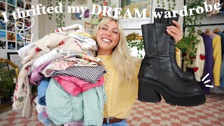 A BIG BEAUTIFUL THRIFT HAUL ✨ my BEST try on thrift haul EVER ✨ [upl. by Adorne]