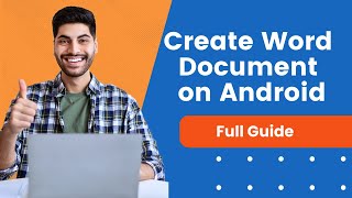 How To Make Word Document On Android Mobile Phone  Easy Steps [upl. by Mini462]