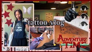 grwm to get a tattoo or 2  adventure time hambo tattoo 3 [upl. by Eniarral307]