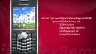 BlackBerry Pearl 3G  Correo BIS [upl. by Adlay]