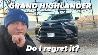 5 Things I HATE  My 2024 Toyota Grand Highlander XLE [upl. by Akimihs177]