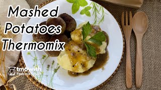 TM6 HOMEMADE MASHED POTATOES THERMOMIX [upl. by Maddi]