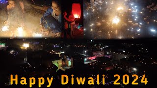 Diwali vlog 2024  गांव की दिवाली 😂 Happy Diwali 🪔🎇 [upl. by Harl206]