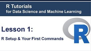 Lesson 1  R Setup and Your First Commands [upl. by Sella]