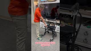 The UStep 2 rollator walker for people with neurologicaldisorders mobility parkinson [upl. by Lenehc712]