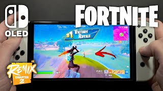 Fortnite on Nintendo Switch OLED 397 [upl. by Shelburne]