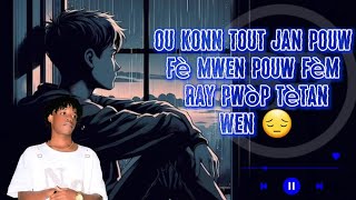 M REZIYEN WEN •WATSONG FT GDERDER MISTÈ LOVE • OFFICIEL VIDÉO LYRICS [upl. by Daph]