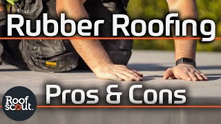 Advantages amp Disadvantages Of EPDM Rubber Roofing  ClassicBond [upl. by Eilak]