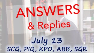 Answers amp Replies  Thoughts on some REITS ABB AD8 DUR and Much Much More [upl. by Atimad]