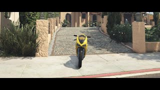 Ubicación Pegassi Bati 801 tuneada GTA V Modo Historia [upl. by Poppo940]