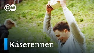 Abenteuer Tradition Käserennen in England  Euromaxx [upl. by Eidoc]