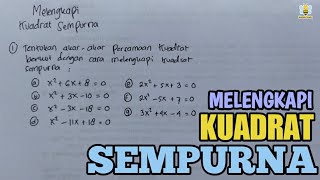 MELENGKAPI KUADRAT SEMPURNA [upl. by Jeniffer]