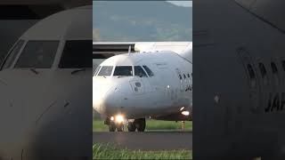 【 Better Landing 】JAC ATR42600 RWY25 着陸！shorts [upl. by Lledo]