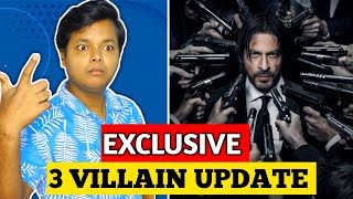 EXCLUSIVE  SHAHRUKH KHAN KING MULTIPLE VILLAIN UPDATE  SIDHARTH ANAND [upl. by Brasca]