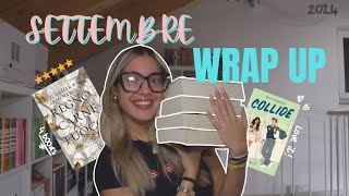 WRAP UP di Settembre♡︎ letture correnti booktok nuovi libri 2024 wrapupdisettembre [upl. by Opaline]