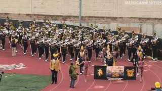 NC AampT Blue and Gold Marching Machine  2024 Bandfest Show 3  Passing Review [upl. by Harriett269]