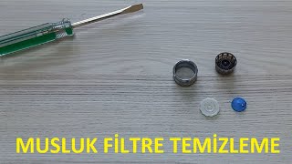 COK BASİT MUSLUK FİLTRESİ PERLATÖR NASIL TEMİZLENİR  HOW TO CLEAN THE FAUCET [upl. by Yardley882]