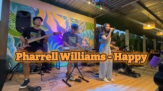 Happy Pharell William Hati Gembira Project Live at Senyawa Coffee and Eatery Salatiga [upl. by Henig]