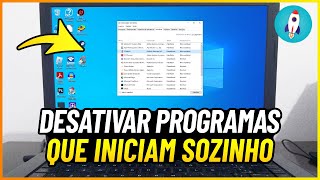 Como Tirar PROGRAMAS QUE INICIAM Com o Windows 10 11 8 7  Desativar [upl. by Silvana12]