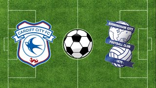 Cardiff City vs Birmingham Highlights Goals  EFL Championship 2324 [upl. by Brande121]