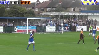 Wealdstone FC vs Margate FC 051013 [upl. by Liahcim715]