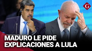 MADURO llama a LULA a pronunciarse sobre veto de Brasil a Venezuela en los BRICS  Gestión [upl. by Rossie882]