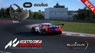 Assetto Corsa Competizione VR  Ferrari 488 GT3  Hungaroring [upl. by Halimeda]