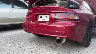 Celica SSIII HKS Silent HiPower Exhaust 3SGE Beams Red top [upl. by Yve]