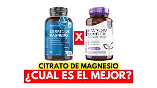 ¿Cuál es el Mejor Citrato de Magnesio Comparación y Beneficios [upl. by Miran637]